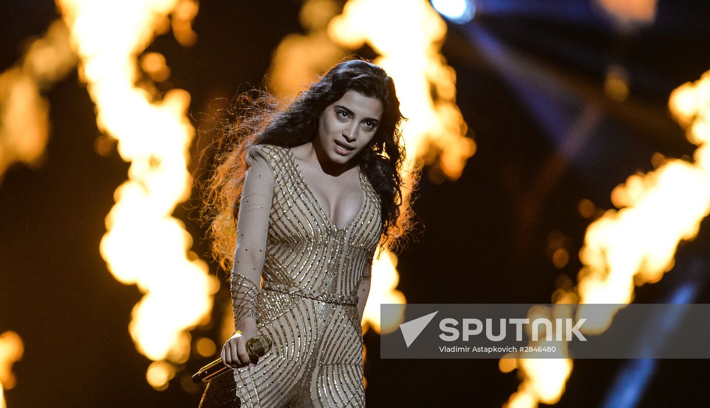 Dress rehearsal of the Grand Final at Eurovision Song Contest 2016