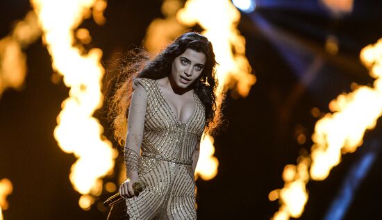 Dress rehearsal of the Grand Final at Eurovision Song Contest 2016