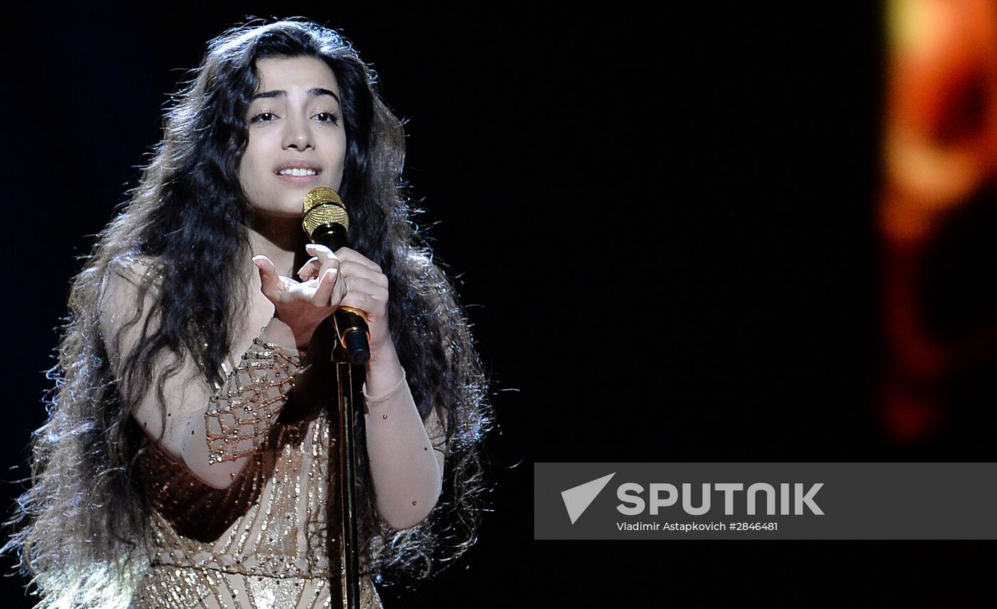 Dress rehearsal of the Grand Final at Eurovision Song Contest 2016