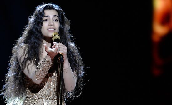 Dress rehearsal of the Grand Final at Eurovision Song Contest 2016