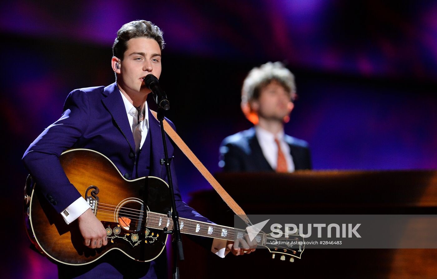 Dress rehearsal of the Grand Final at Eurovision Song Contest 2016