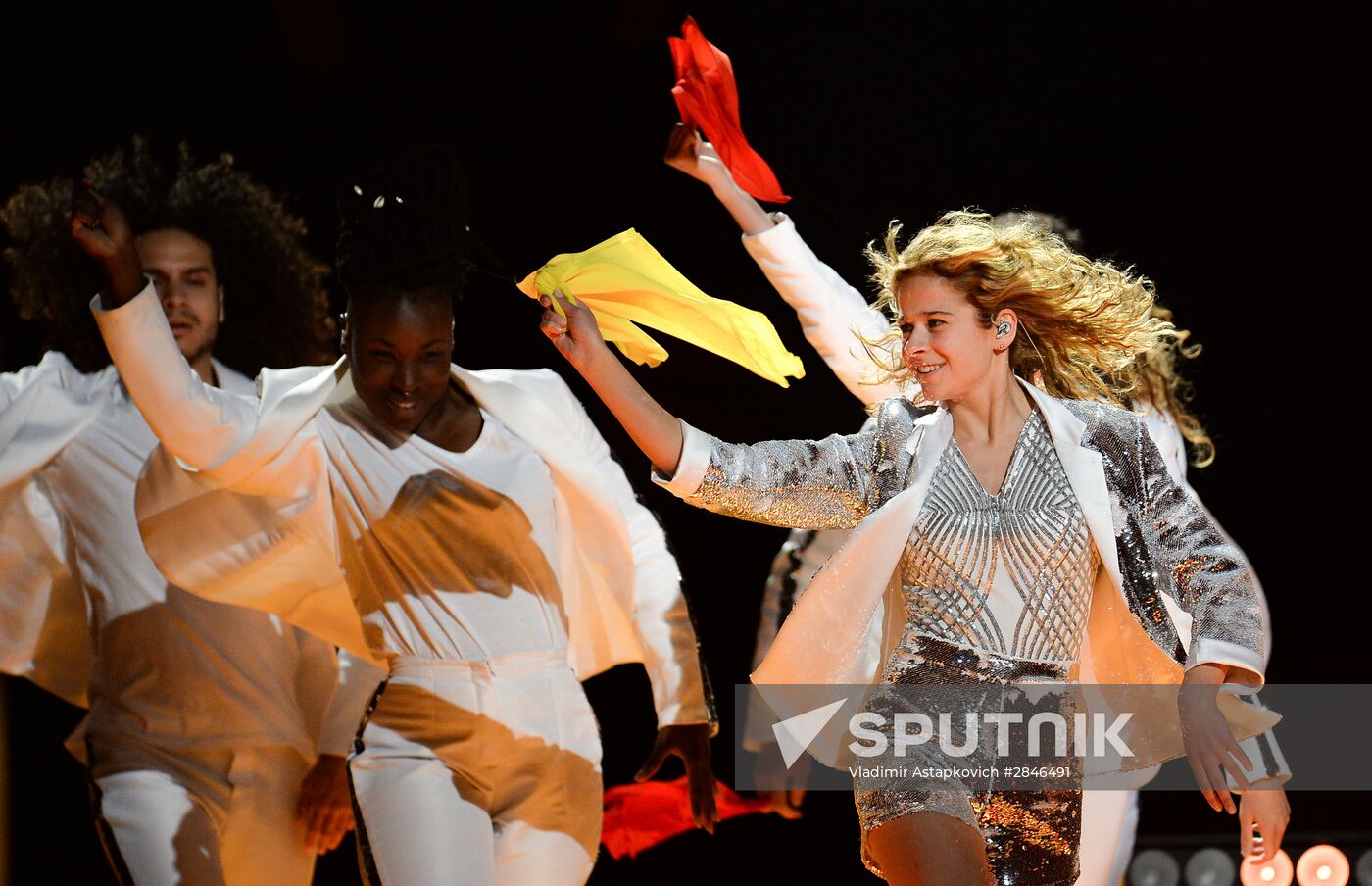 Dress rehearsal of the Grand Final at Eurovision Song Contest 2016