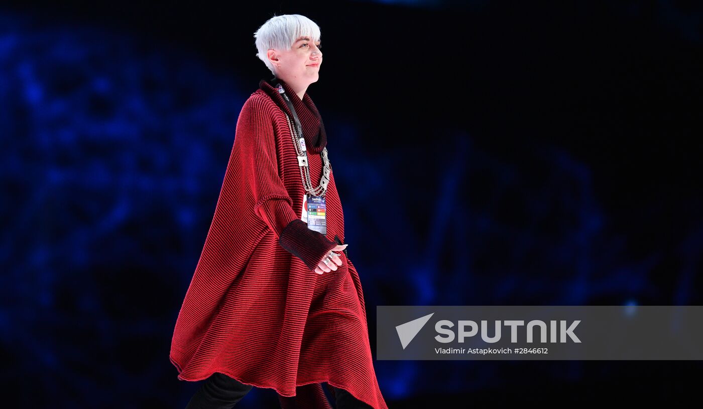 Dress rehearsal of the Grand Final at Eurovision Song Contest 2016