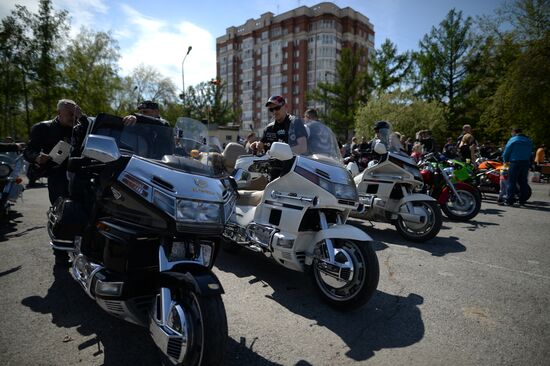 Motorcycle season opens in Novosibirsk