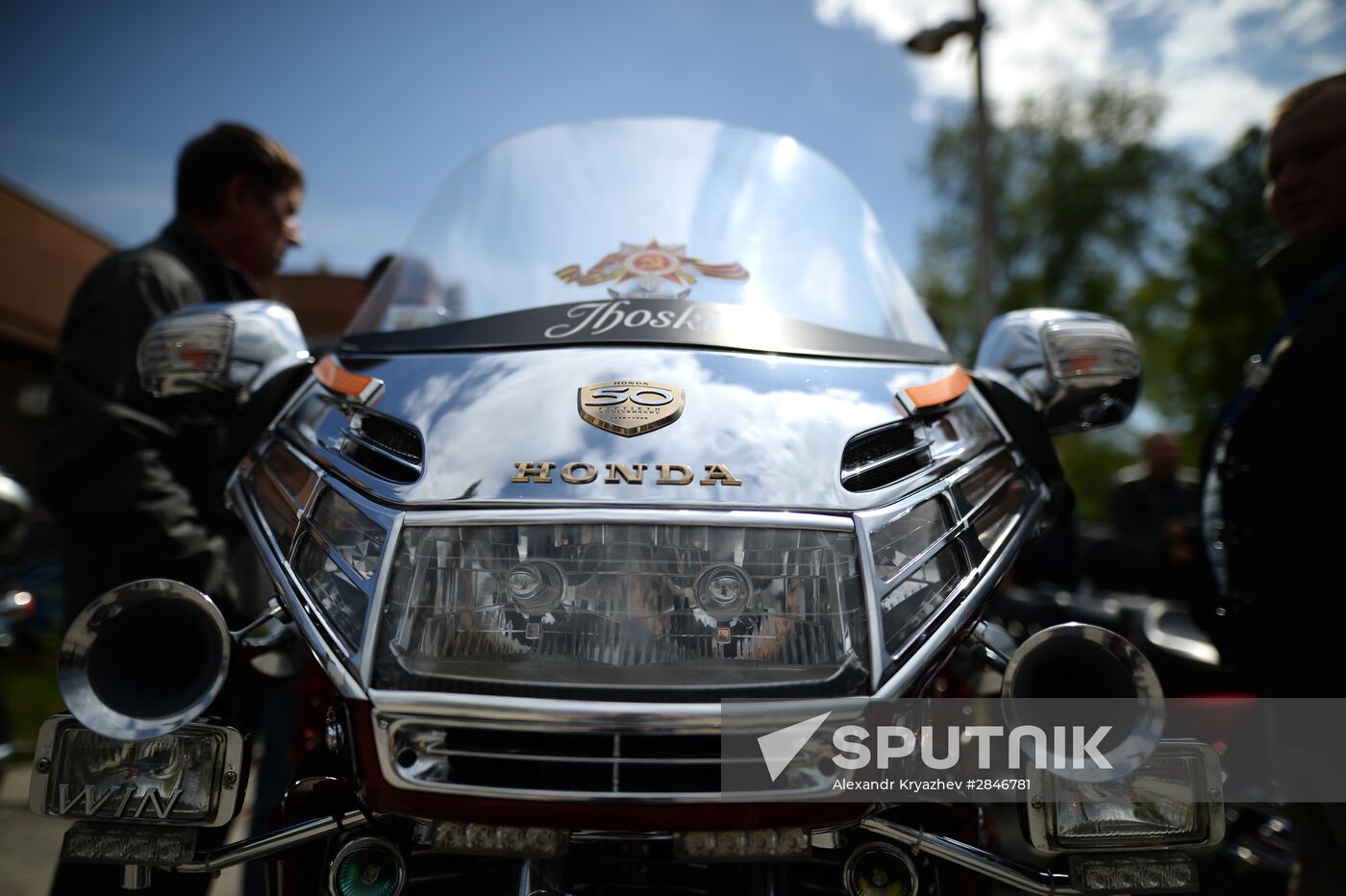 Motorcycle season opens in Novosibirsk