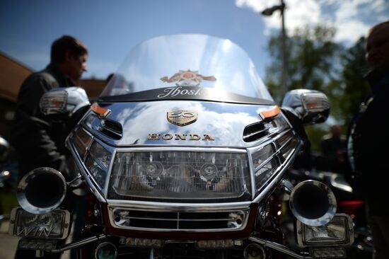 Motorcycle season opens in Novosibirsk