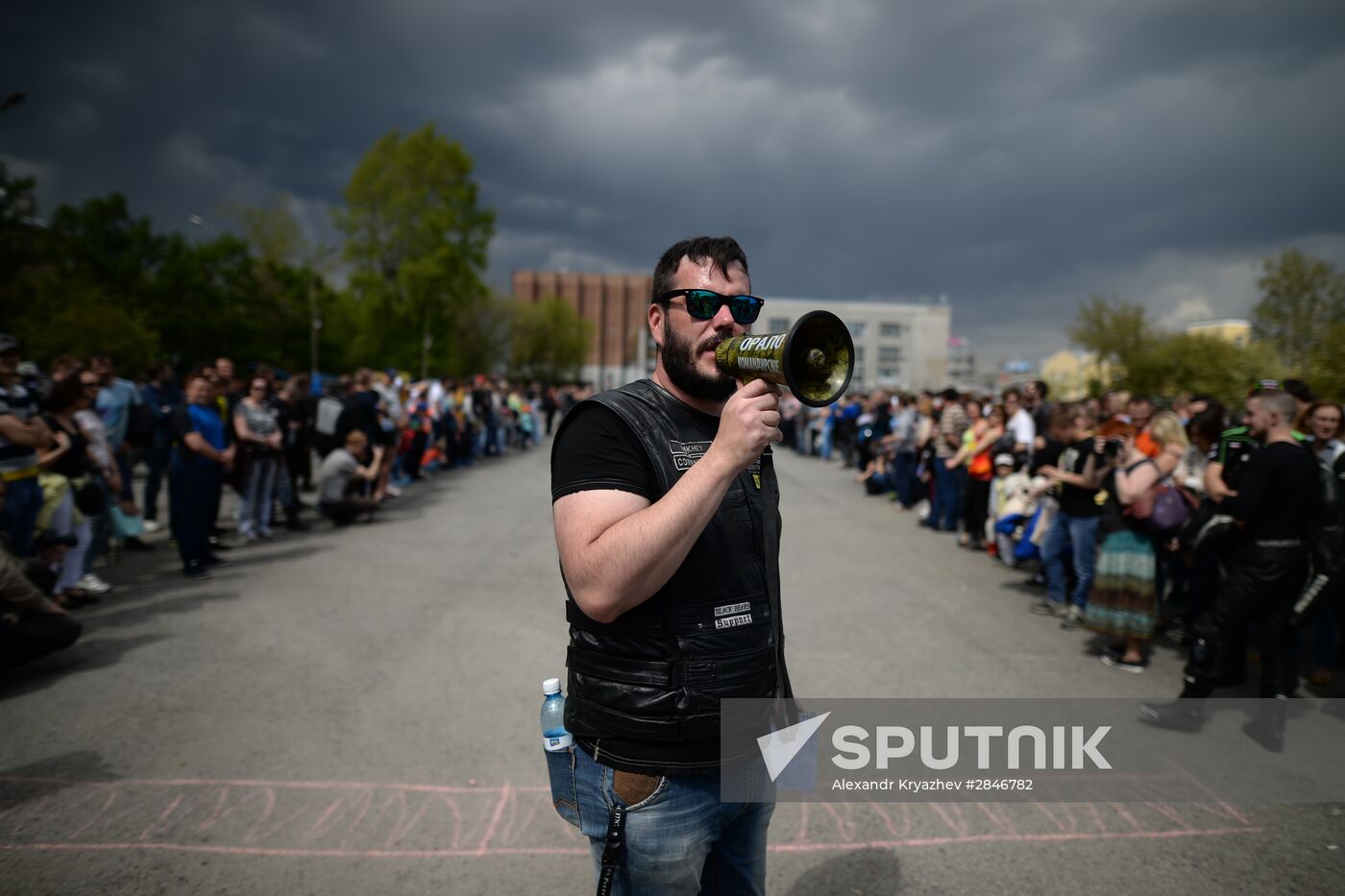 Motorcycle season opens in Novosibirsk