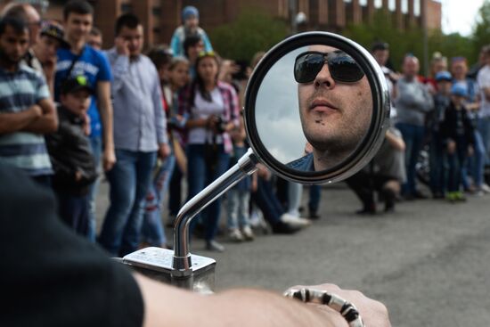 Motorcycle season opens in Novosibirsk