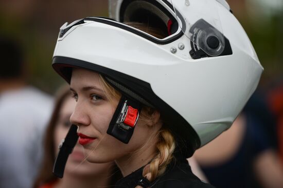 Motorcycle season opens in Novosibirsk