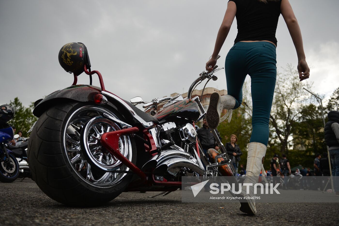 Motorcycle season opens in Novosibirsk