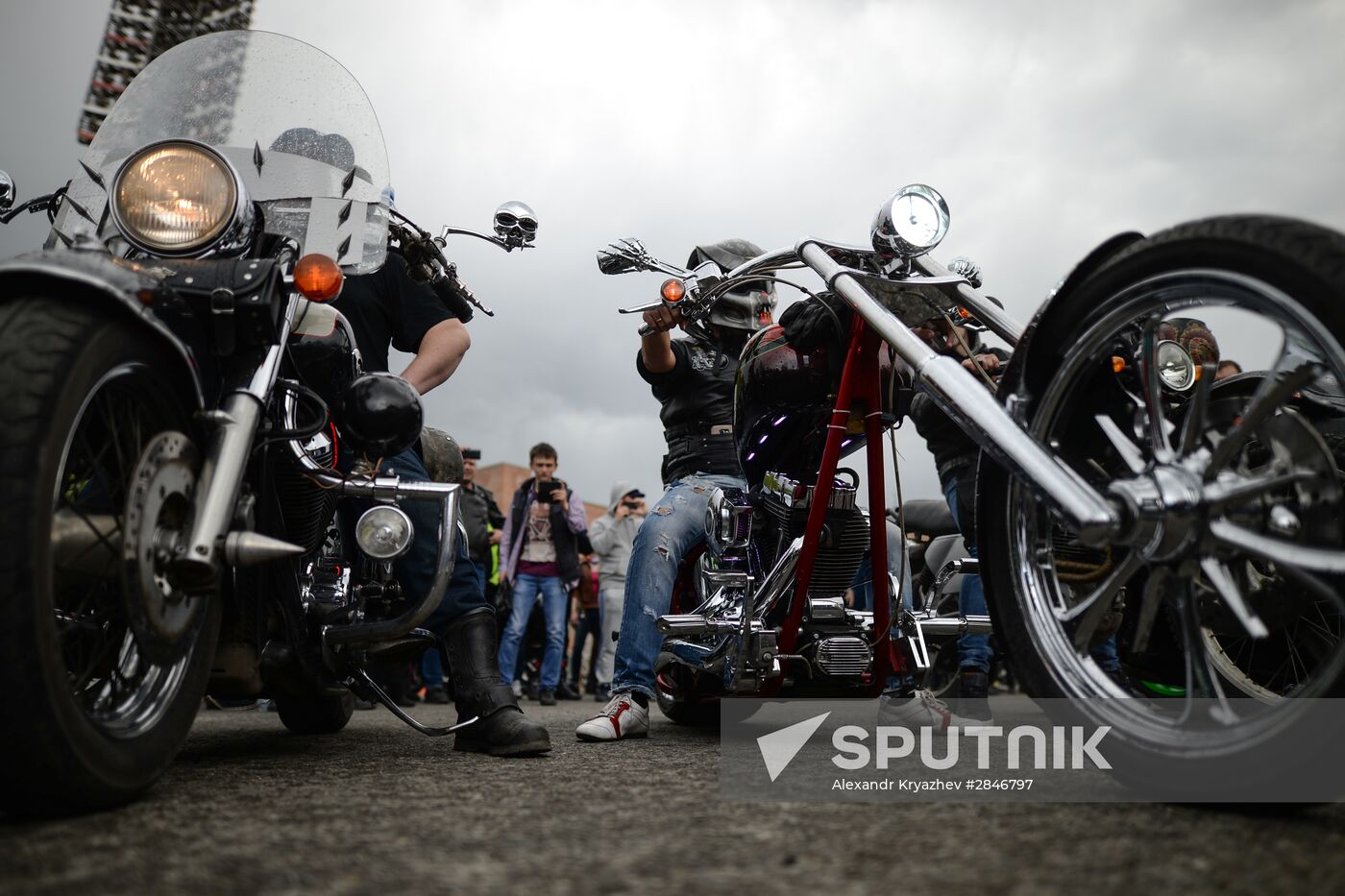 Motorcycle season opens in Novosibirsk