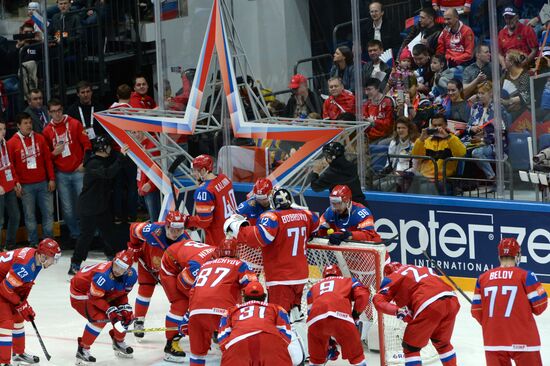 2016 IIHF World Ice Hockey Championship. Russia vs. Switzerland