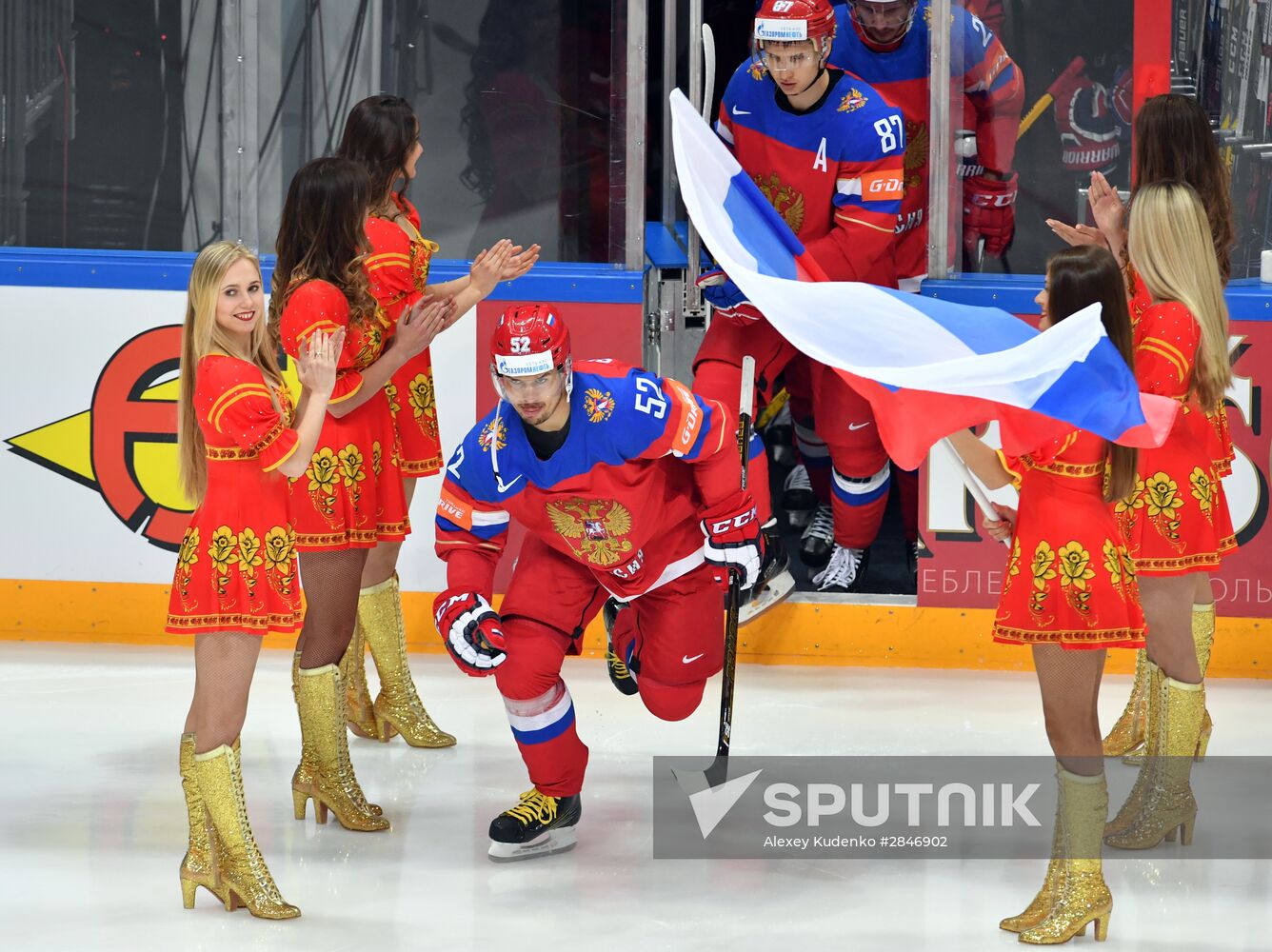2016 IIHF World Ice Hockey Championship. Russia vs. Switzerland