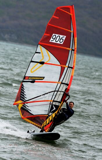 Windsurfing championship in Primorye Territory