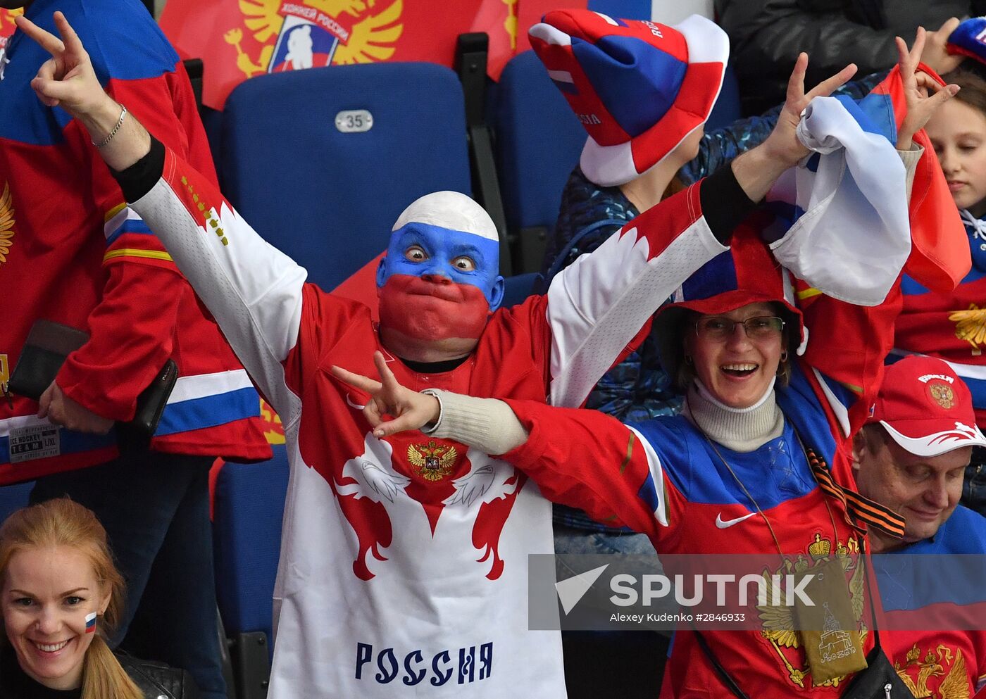2016 IIHF World Ice Hockey Championship. Russia vs. Switzerland