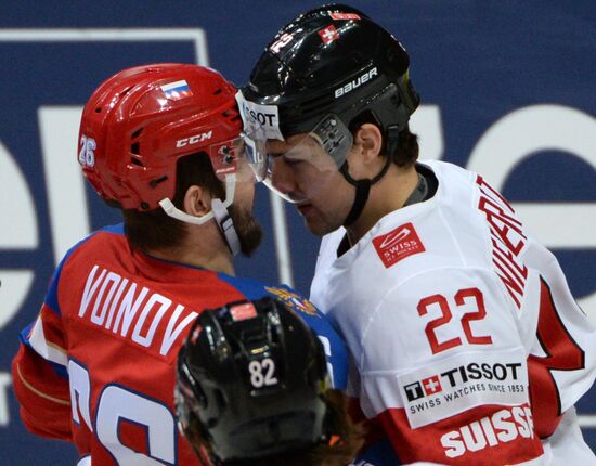 2016 IIHF World Ice Hockey Championship. Russia vs. Switzerland