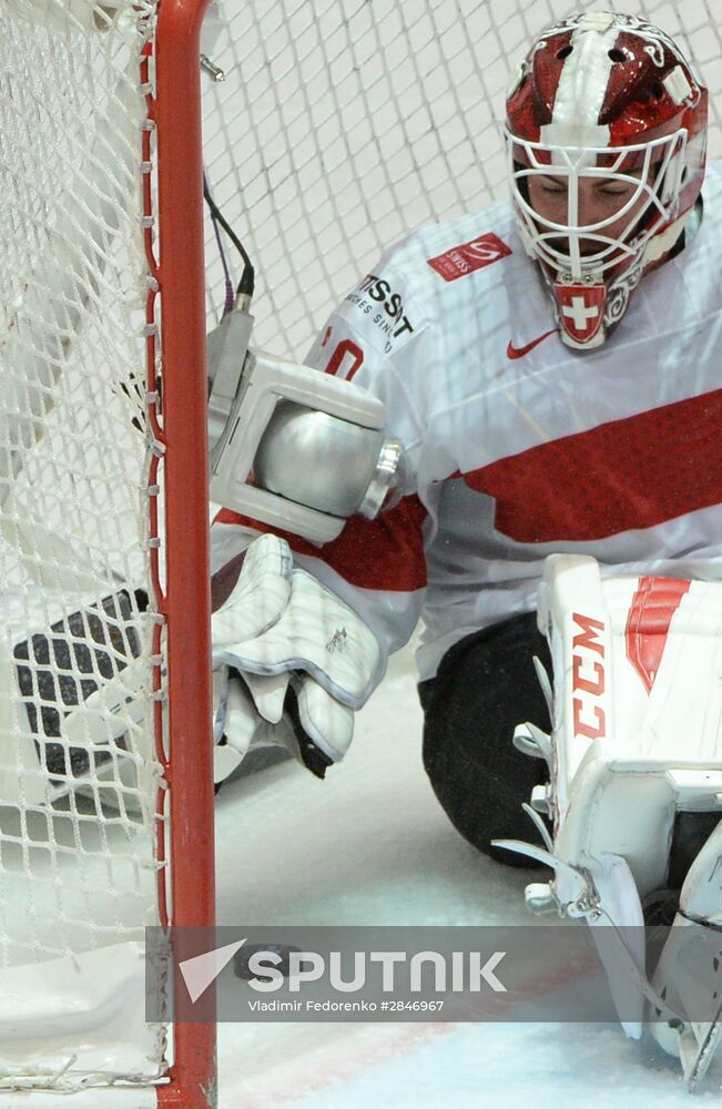 2016 IIHF World Ice Hockey Championship. Russia vs. Switzerland