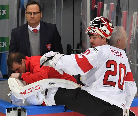 2016 IIHF World Ice Hockey Championship. Russia vs. Switzerland