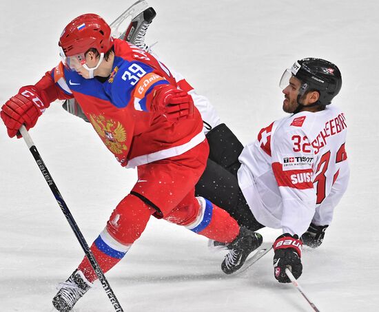 2016 IIHF World Ice Hockey Championship. Russia vs. Switzerland