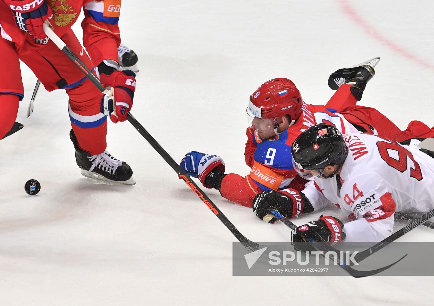 2016 IIHF World Ice Hockey Championship. Russia vs. Switzerland