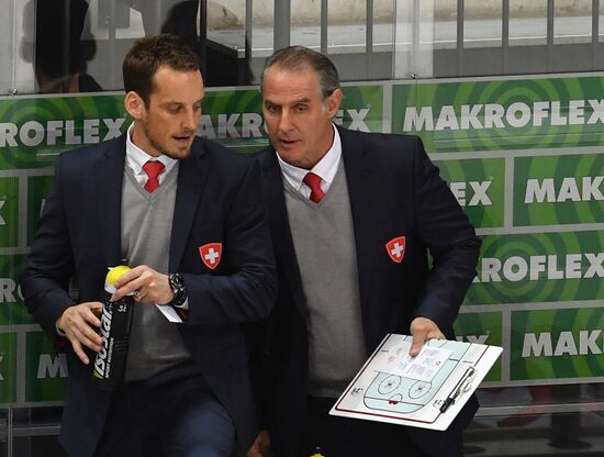 2016 IIHF World Ice Hockey Championship. Russia vs. Switzerland