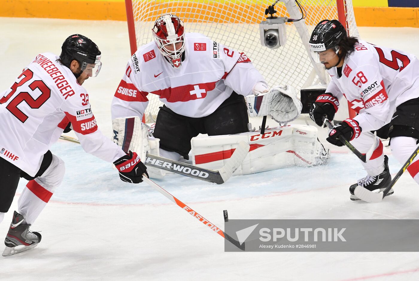 2016 IIHF World Ice Hockey Championship. Russia vs. Switzerland