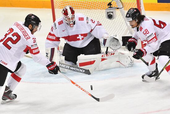 2016 IIHF World Ice Hockey Championship. Russia vs. Switzerland