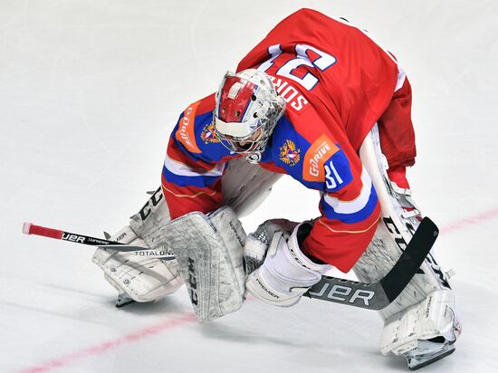 2016 IIHF World Ice Hockey Championship. Russia vs. Switzerland