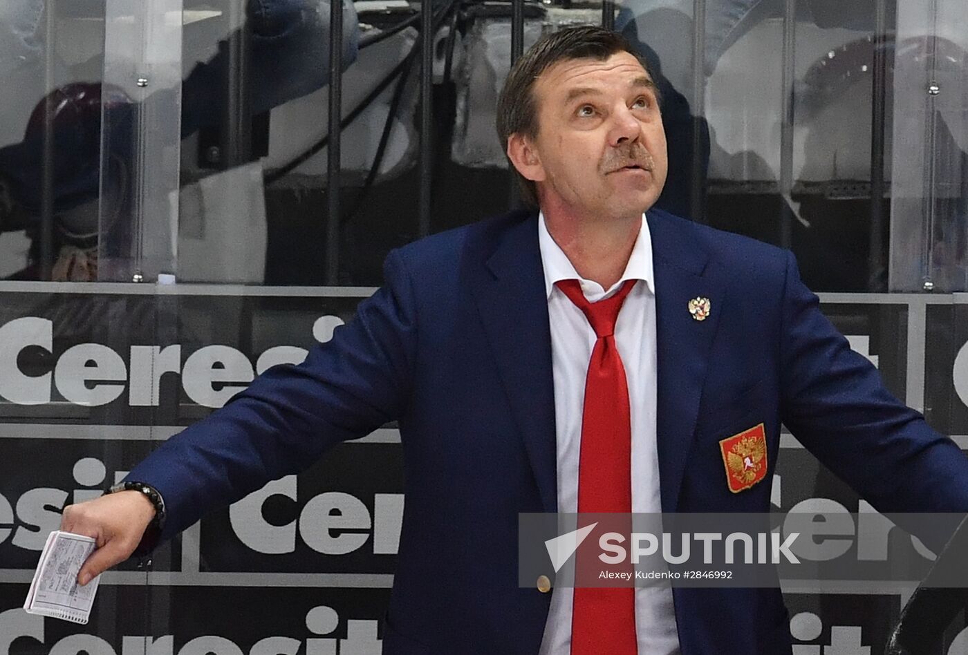 2016 IIHF World Ice Hockey Championship. Russia vs. Switzerland