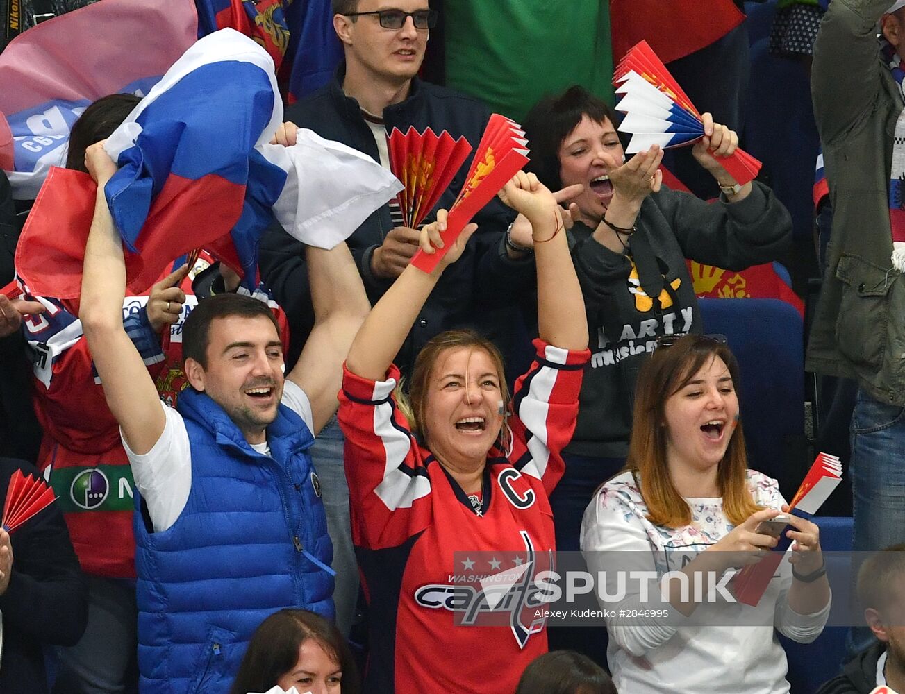 2016 IIHF World Ice Hockey Championship. Russia vs. Switzerland