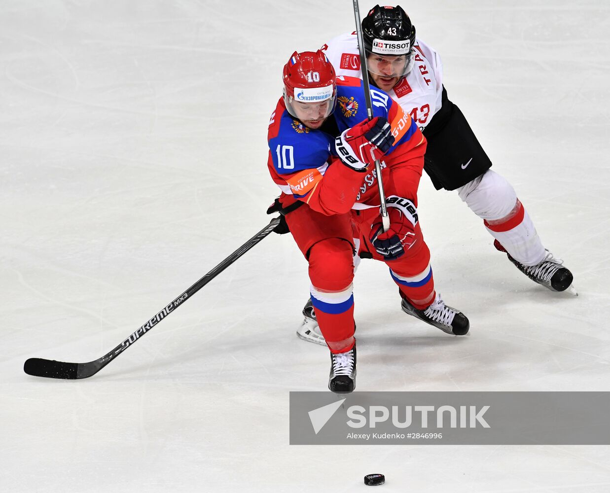 2016 IIHF World Ice Hockey Championship. Russia vs. Switzerland