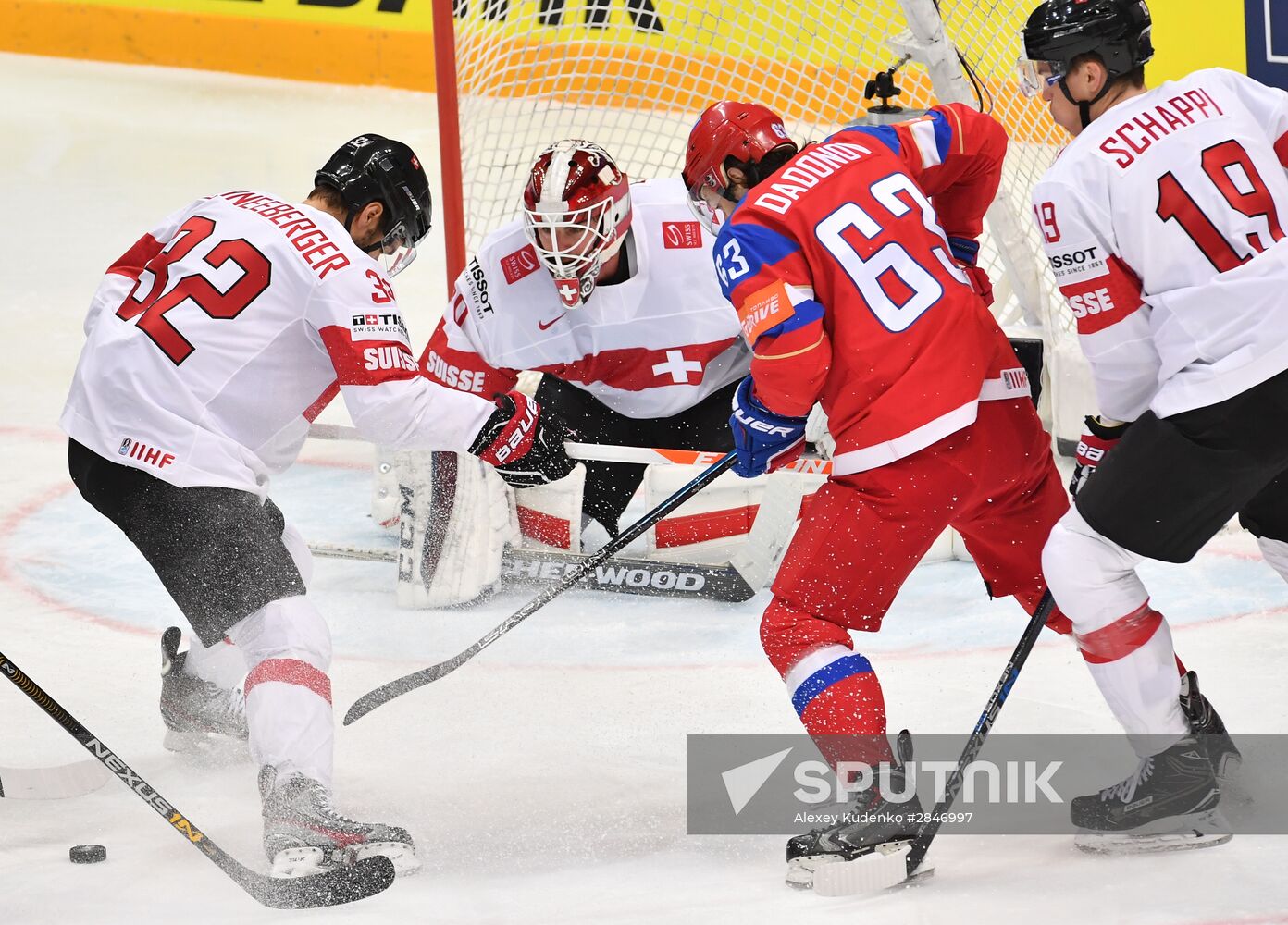 2016 IIHF World Ice Hockey Championship. Russia vs. Switzerland