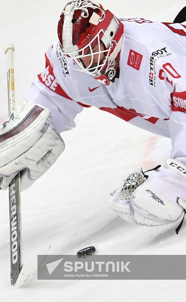 2016 IIHF World Ice Hockey Championship. Russia vs. Switzerland