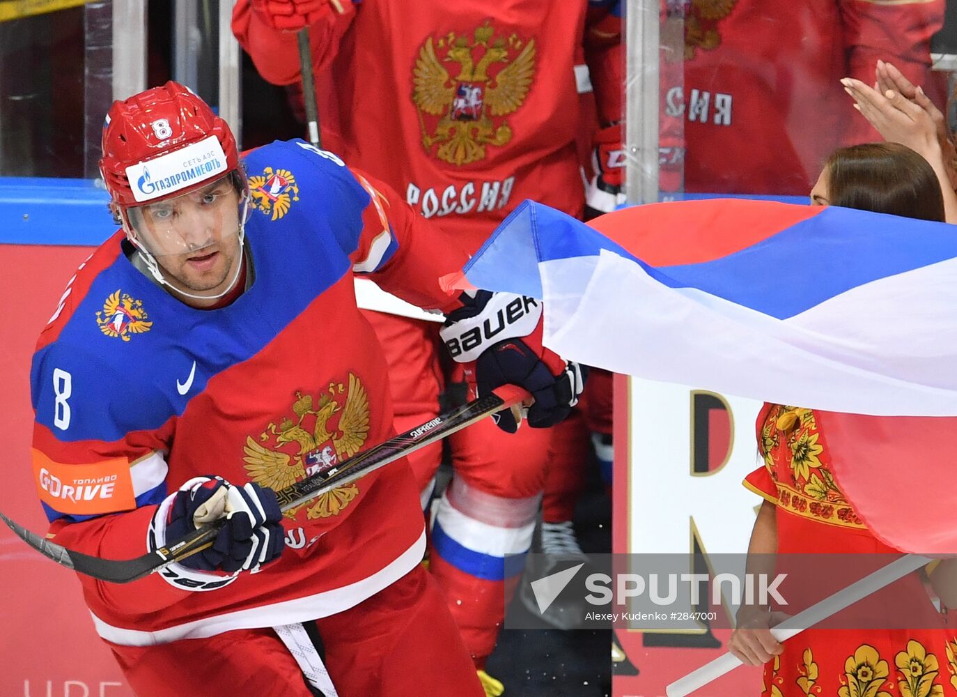 2016 IIHF World Ice Hockey Championship. Russia vs. Switzerland