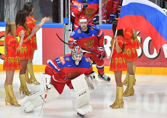 2016 IIHF World Ice Hockey Championship. Russia vs. Switzerland