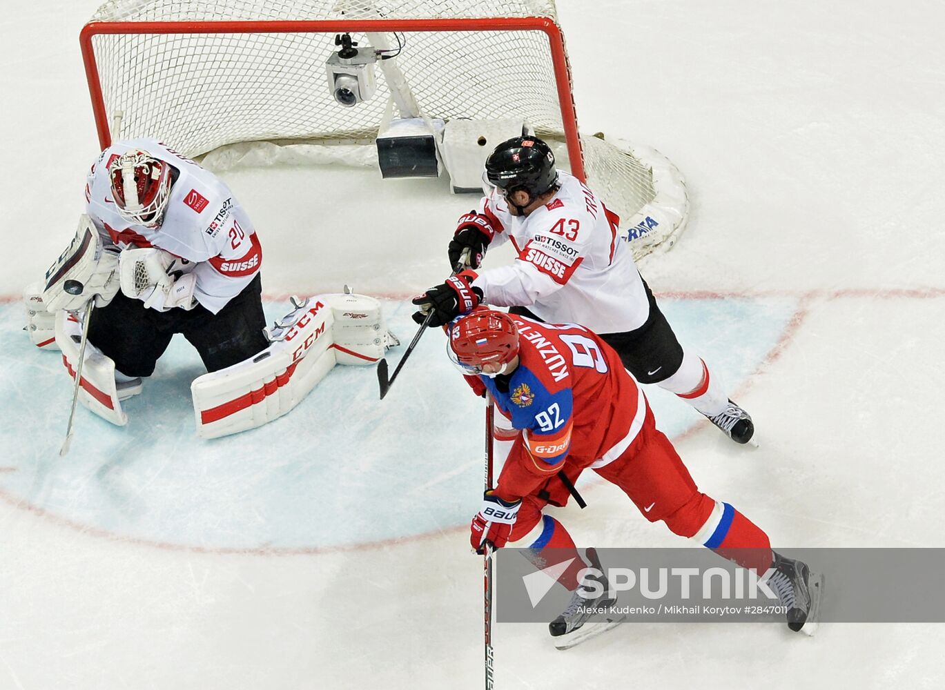 2016 IIHF World Ice Hockey Championship. Russia vs. Switzerland