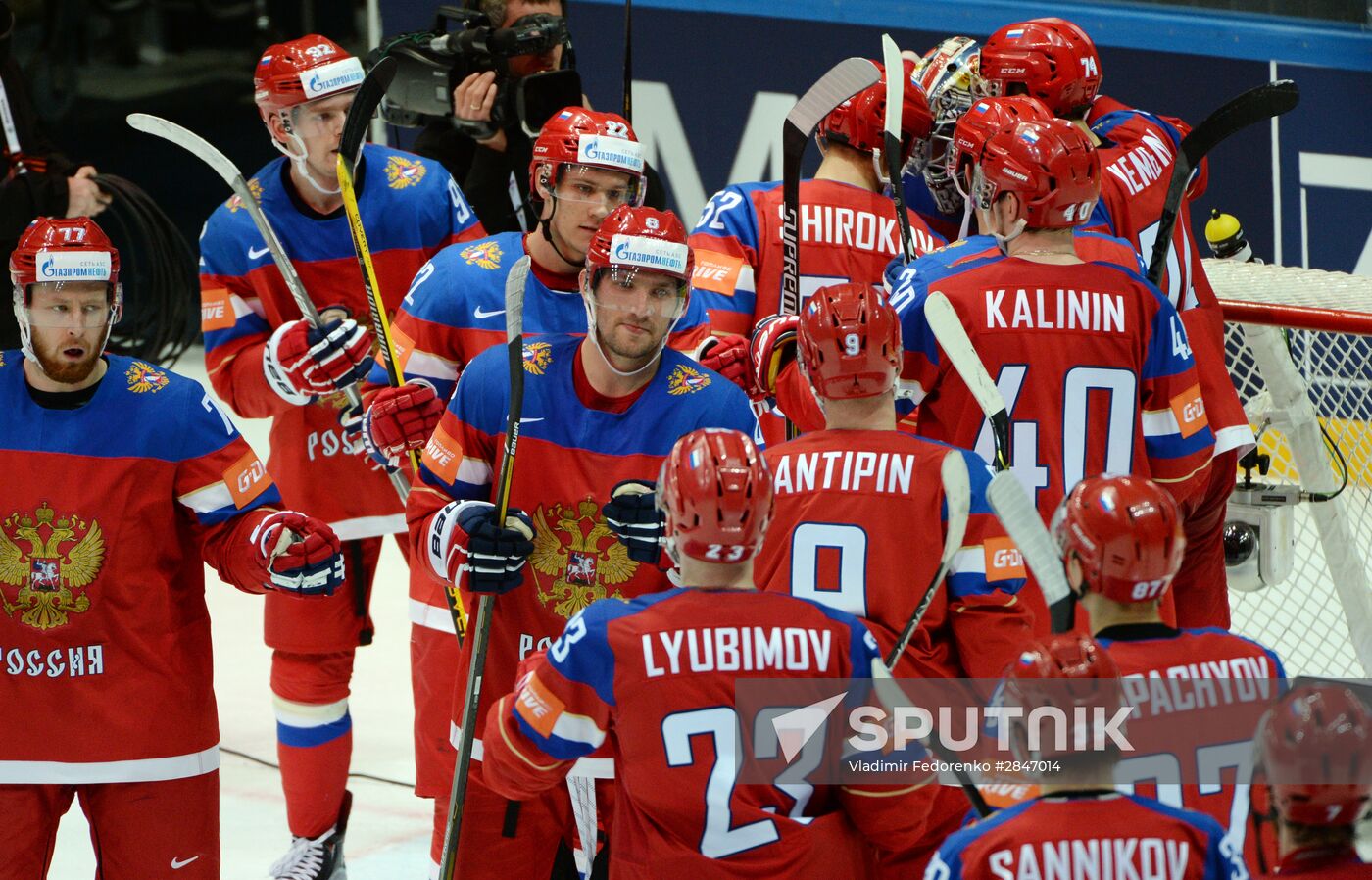 2016 IIHF World Ice Hockey Championship. Russia vs. Switzerland
