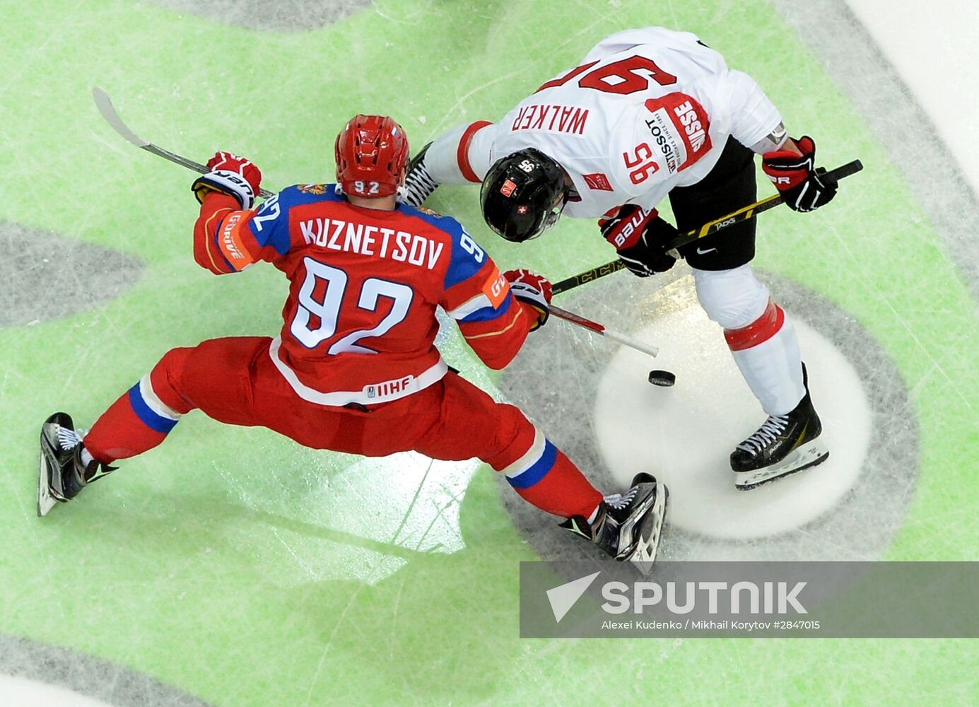 2016 IIHF World Ice Hockey Championship. Russia vs. Switzerland