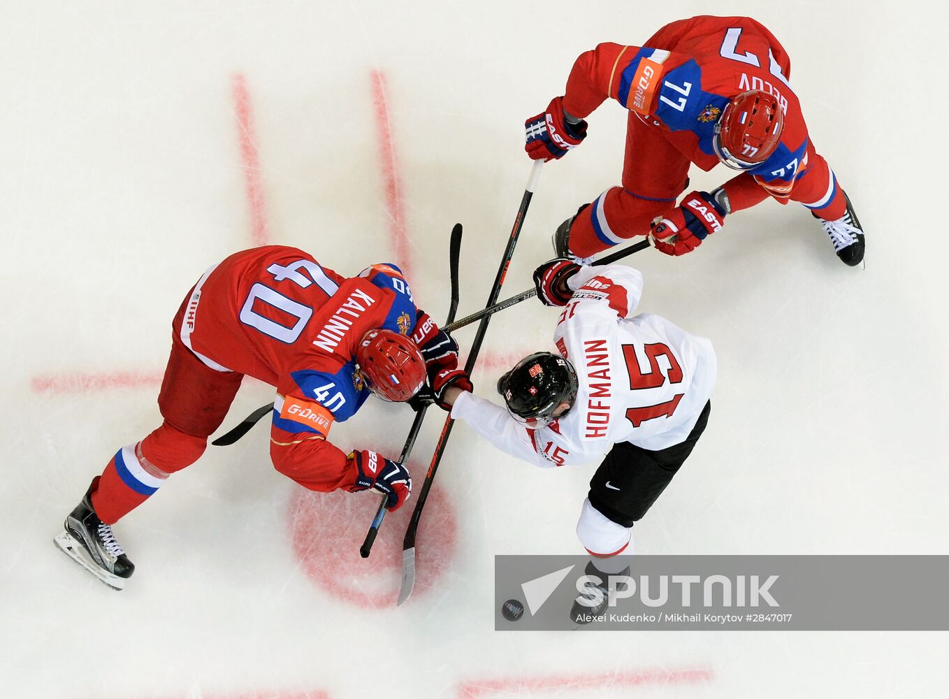 2016 IIHF World Ice Hockey Championship. Russia vs. Switzerland