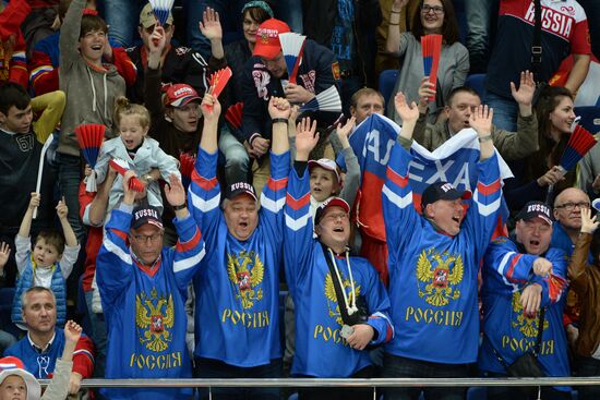2016 IIHF World Ice Hockey Championship. Russia vs. Switzerland