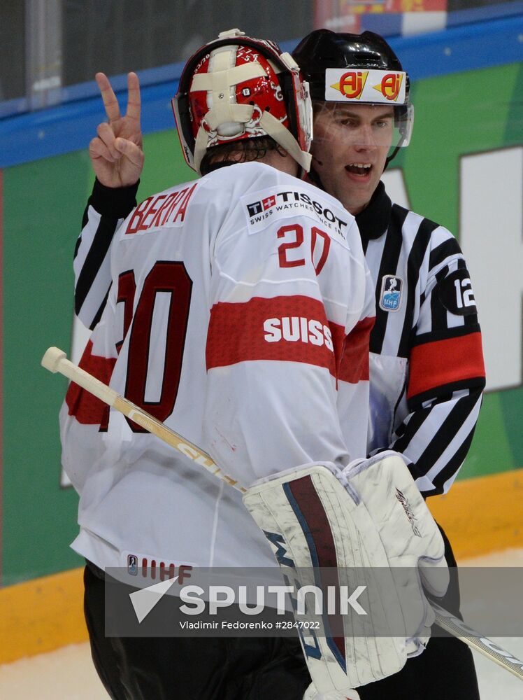 2016 IIHF World Ice Hockey Championship. Russia vs. Switzerland