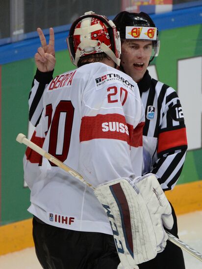 2016 IIHF World Ice Hockey Championship. Russia vs. Switzerland