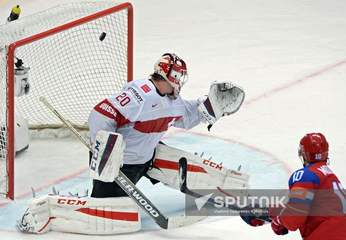 2016 IIHF World Ice Hockey Championship. Russia vs. Switzerland
