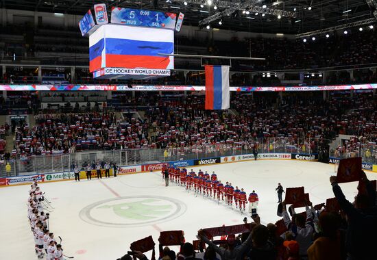 2016 IIHF World Ice Hockey Championship. Russia vs. Switzerland