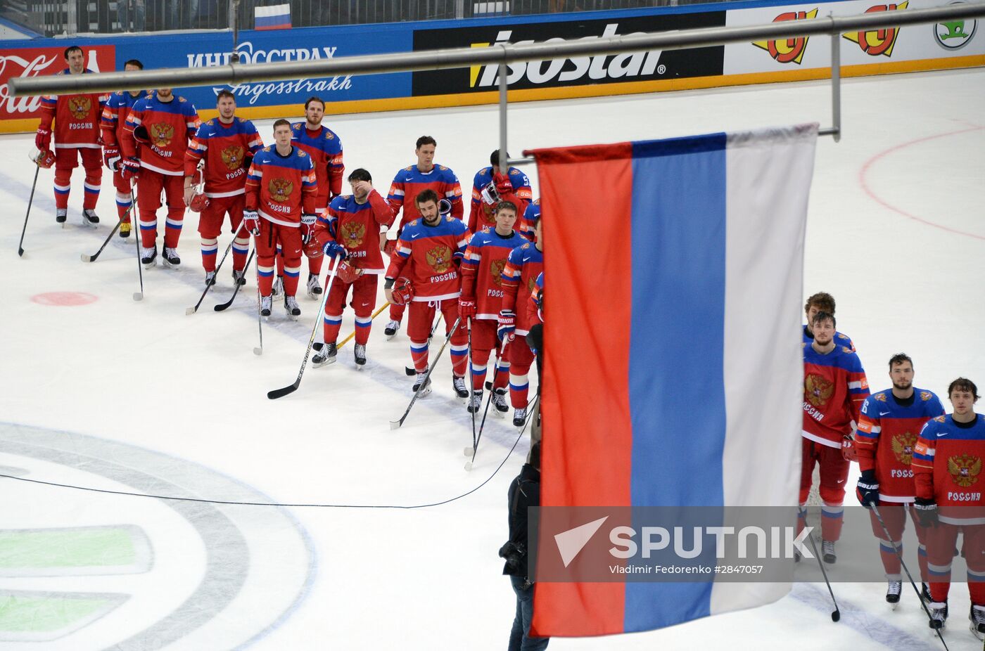 2016 IIHF World Ice Hockey Championship. Russia vs. Switzerland