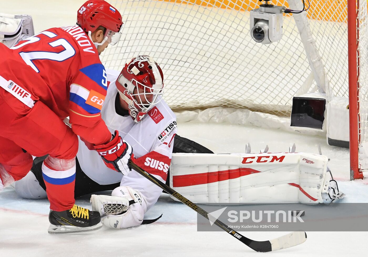 2016 IIHF World Ice Hockey Championship. Russia vs. Switzerland