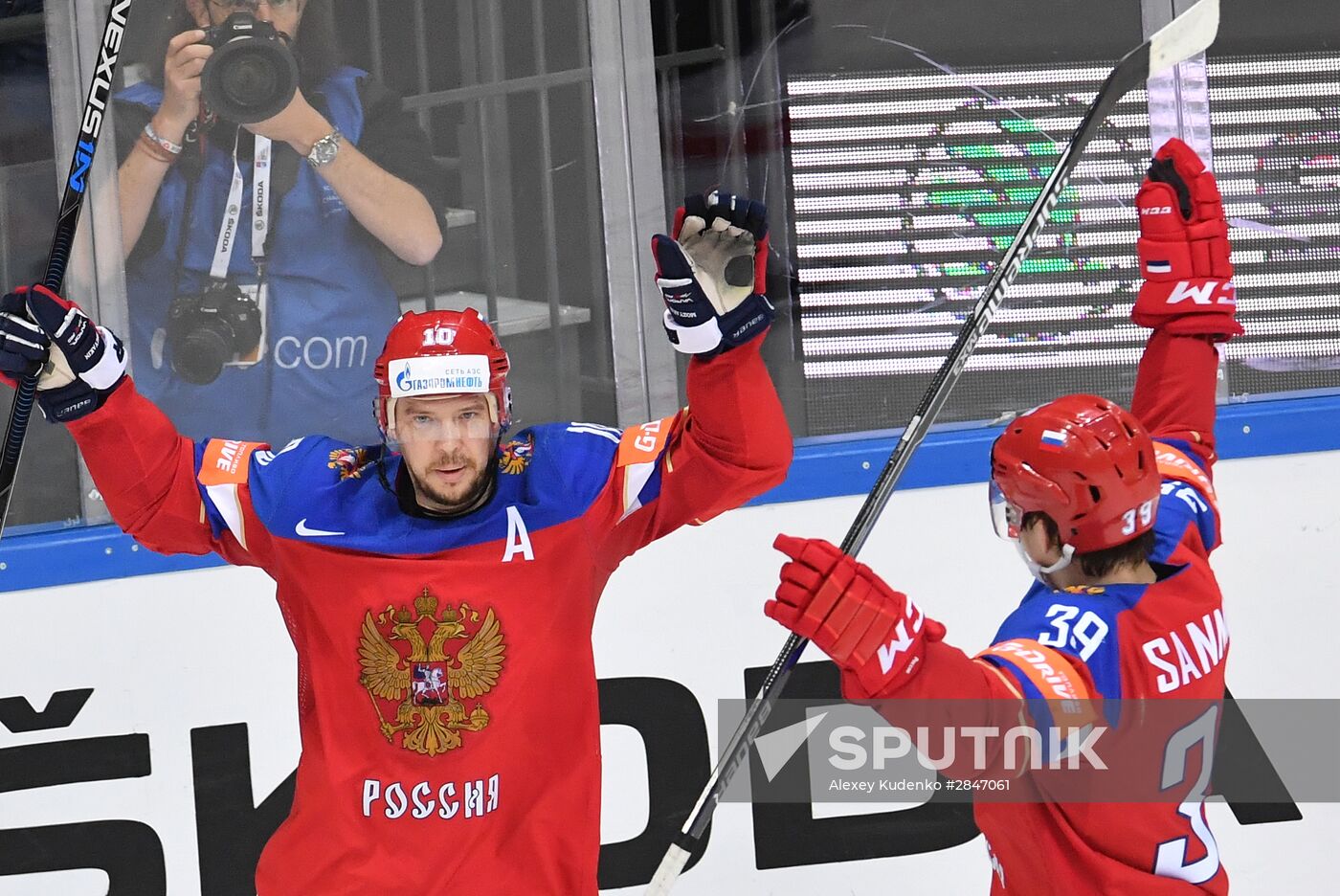 2016 IIHF World Ice Hockey Championship. Russia vs. Switzerland