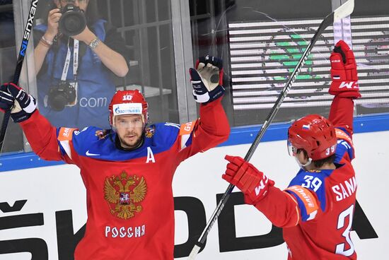 2016 IIHF World Ice Hockey Championship. Russia vs. Switzerland