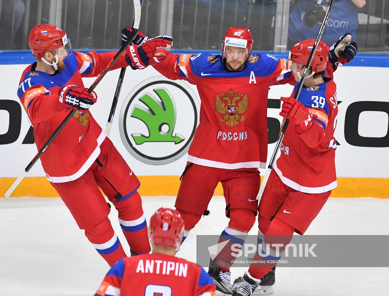 2016 IIHF World Ice Hockey Championship. Russia vs. Switzerland