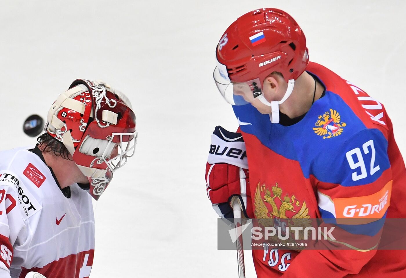 2016 IIHF World Ice Hockey Championship. Russia vs. Switzerland